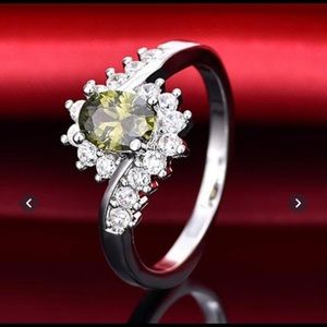 Peridot August Birthstone Ring!